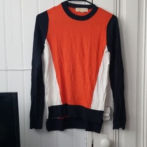 COLOR BLOCK SWEATER